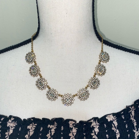 Gold J. Crew Statement Necklace - Picture 1 of 5